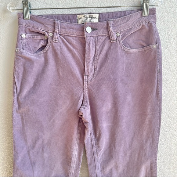 Free People  Corduroy Flare Leg Pants Size 27 Boho Style - Picture 4 of 7